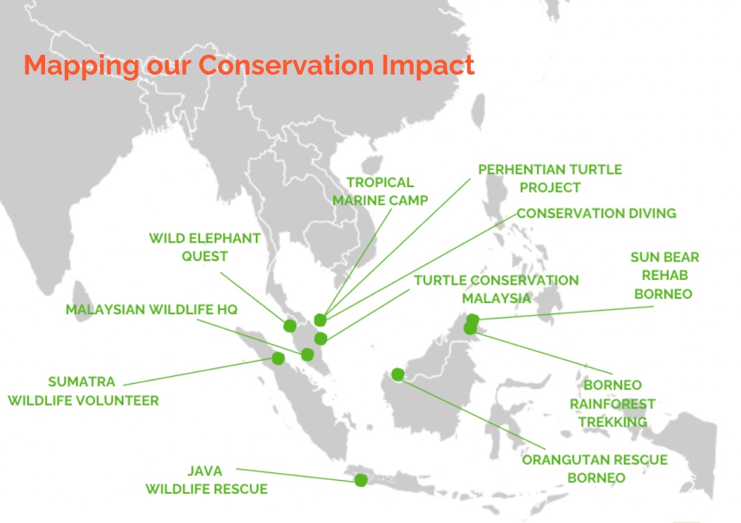 mapping our conservation impact
